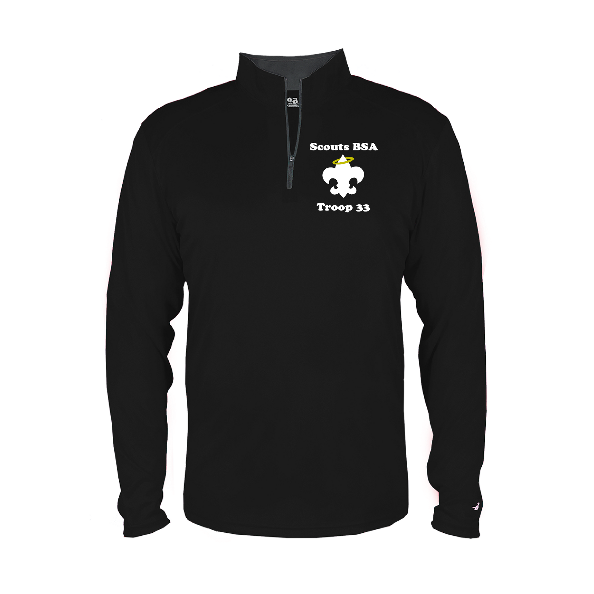 BSA TROOP 33 1/4 Zip Pull Over
