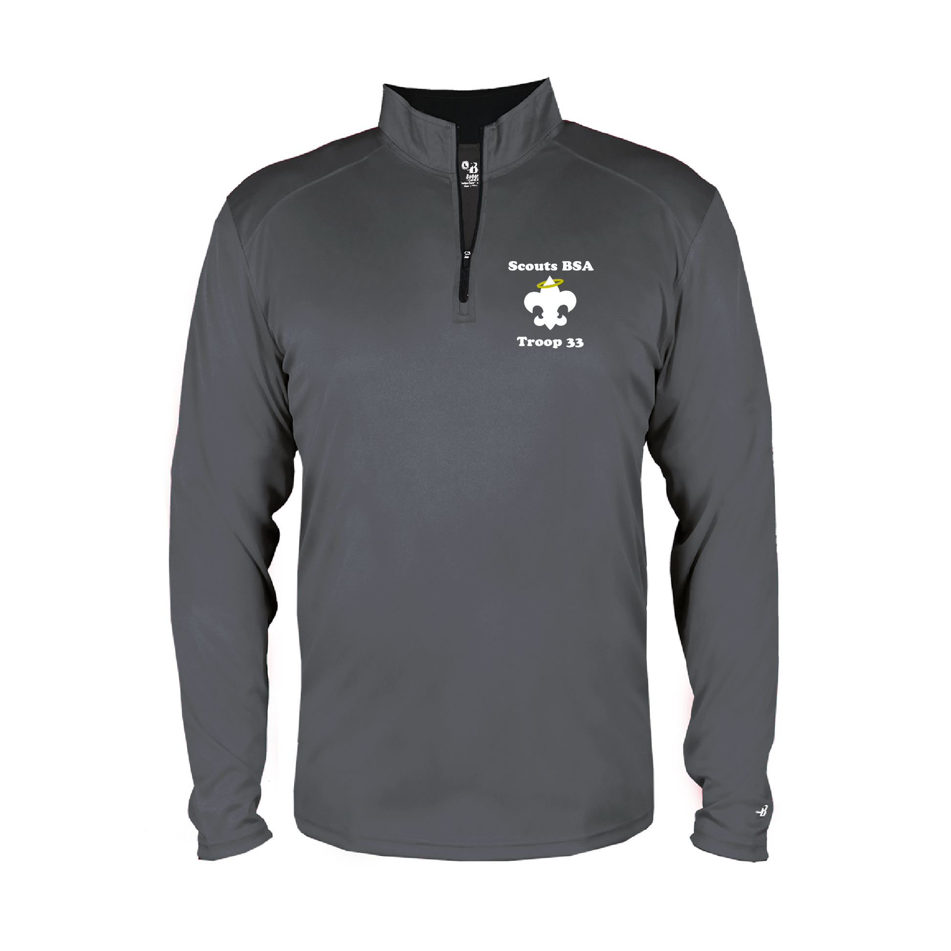 BSA TROOP 33 1/4 Zip Pull Over